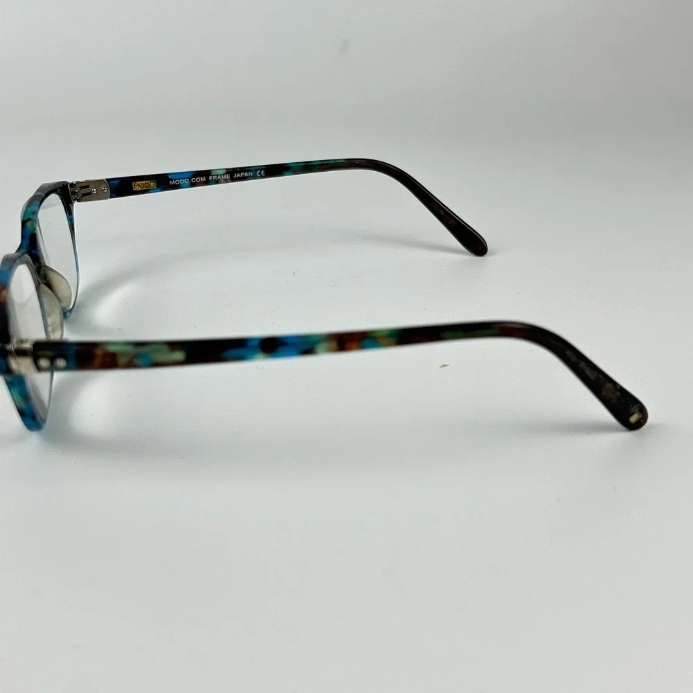Modo Women's Eyeglasses Frame Lapis 6517‎ Blue & Black Full Rim 48-15-140 mm